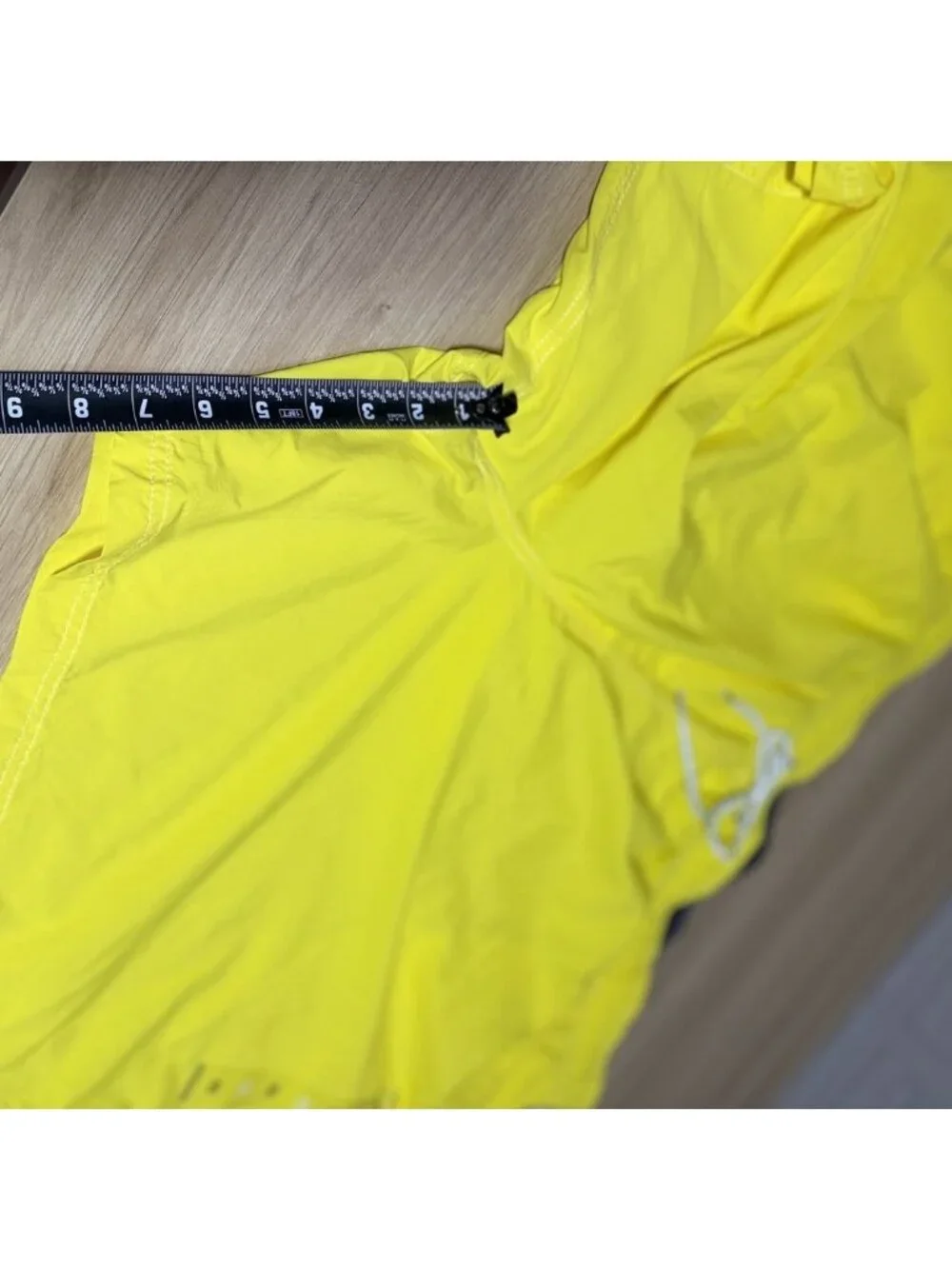 Nautica Swim Shorts Mens 6XL Yellow Performance Boxer Liner Quick Dry Trunks NEW